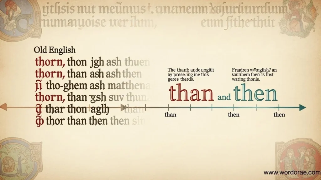 The Origin of Better Then or Than