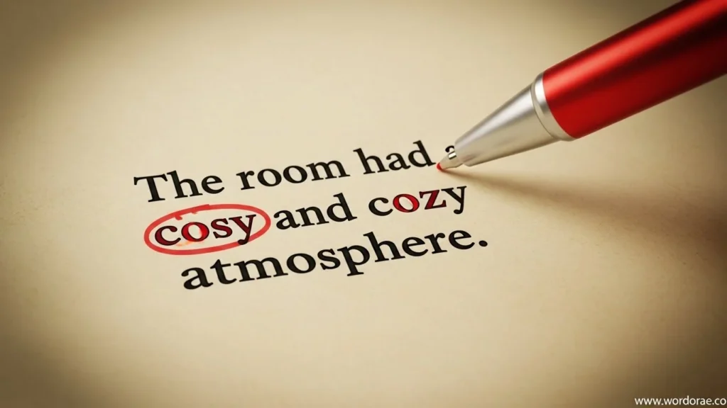 Common Mistakes with Cosy or Cozy
