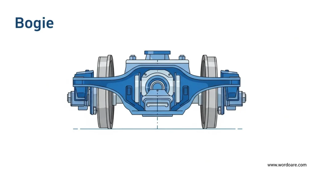 Bogey or Bogie Railway Usage