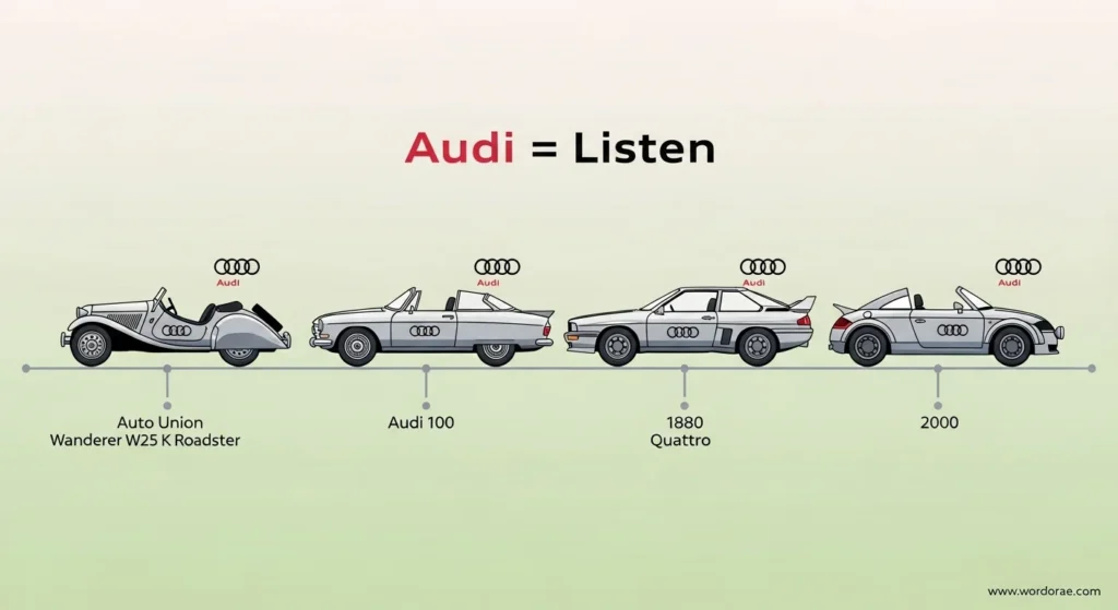 Origin of Audi
