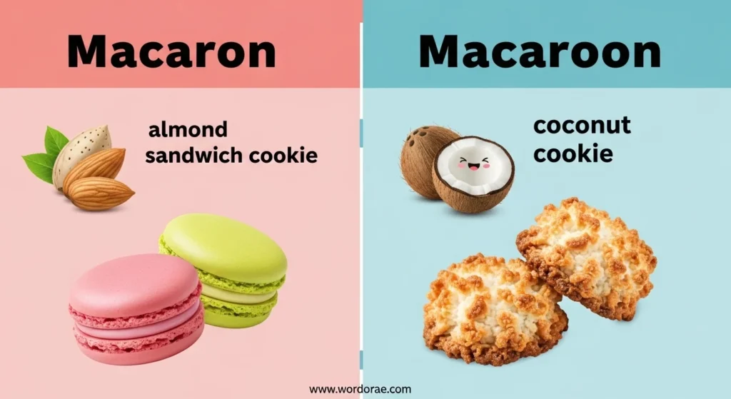 Quick Answer: Macaroon or Macaron?