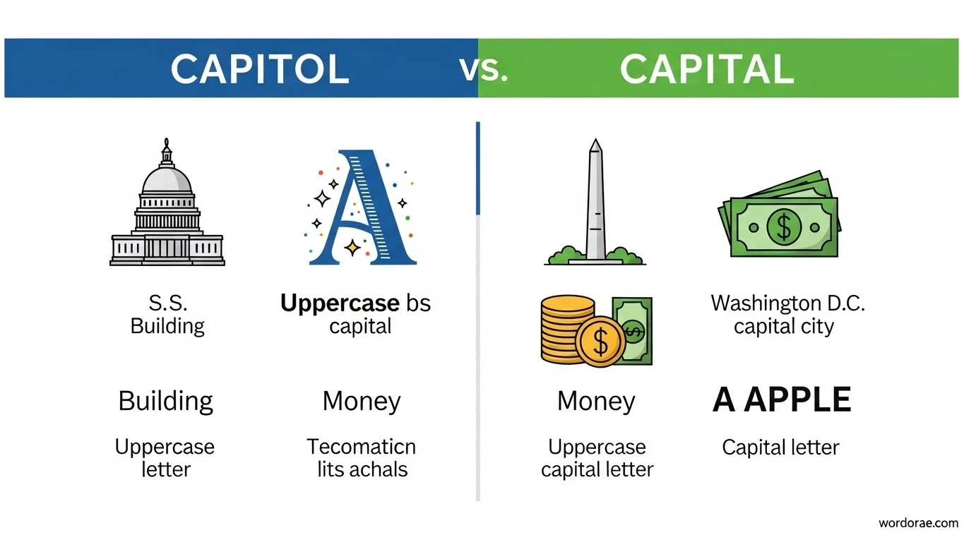 Capitol or Capital? A Simple Guide to Get It Right