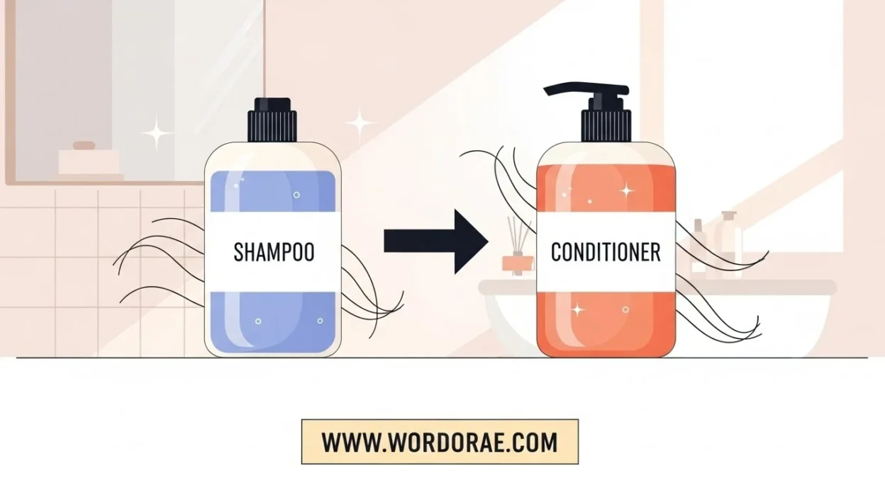 Shampoo or Conditioner First