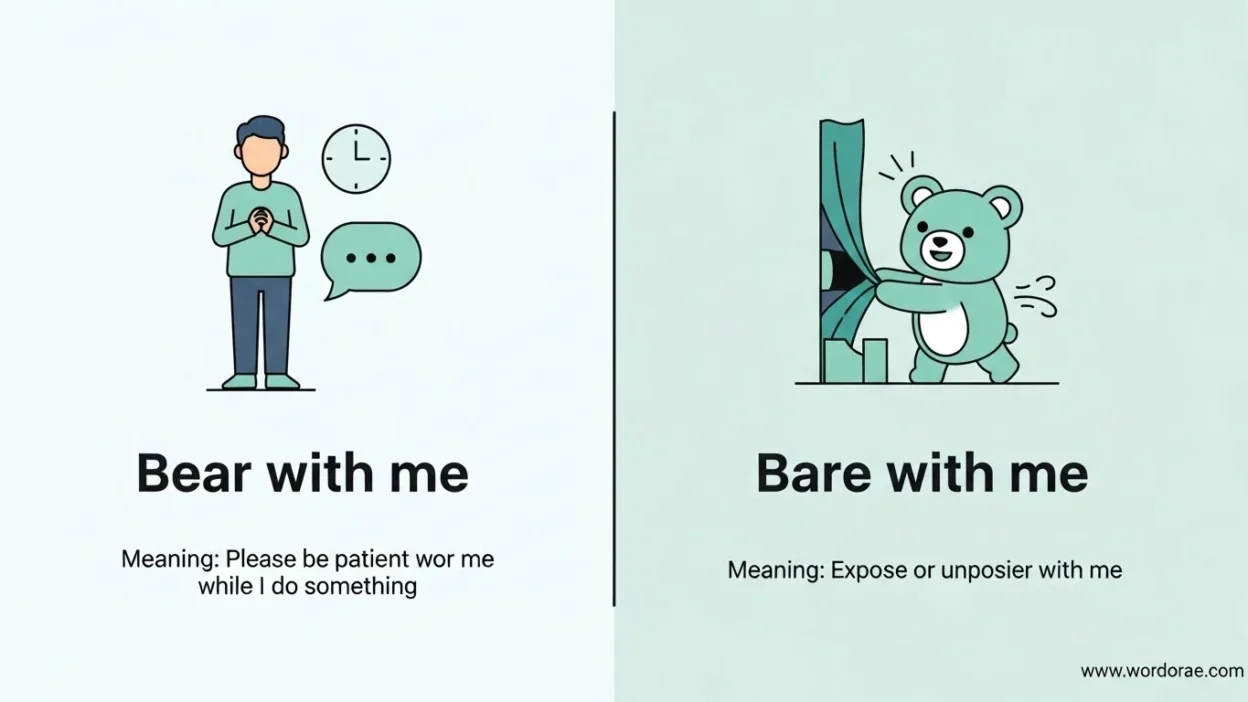 Bear or Bare With Me