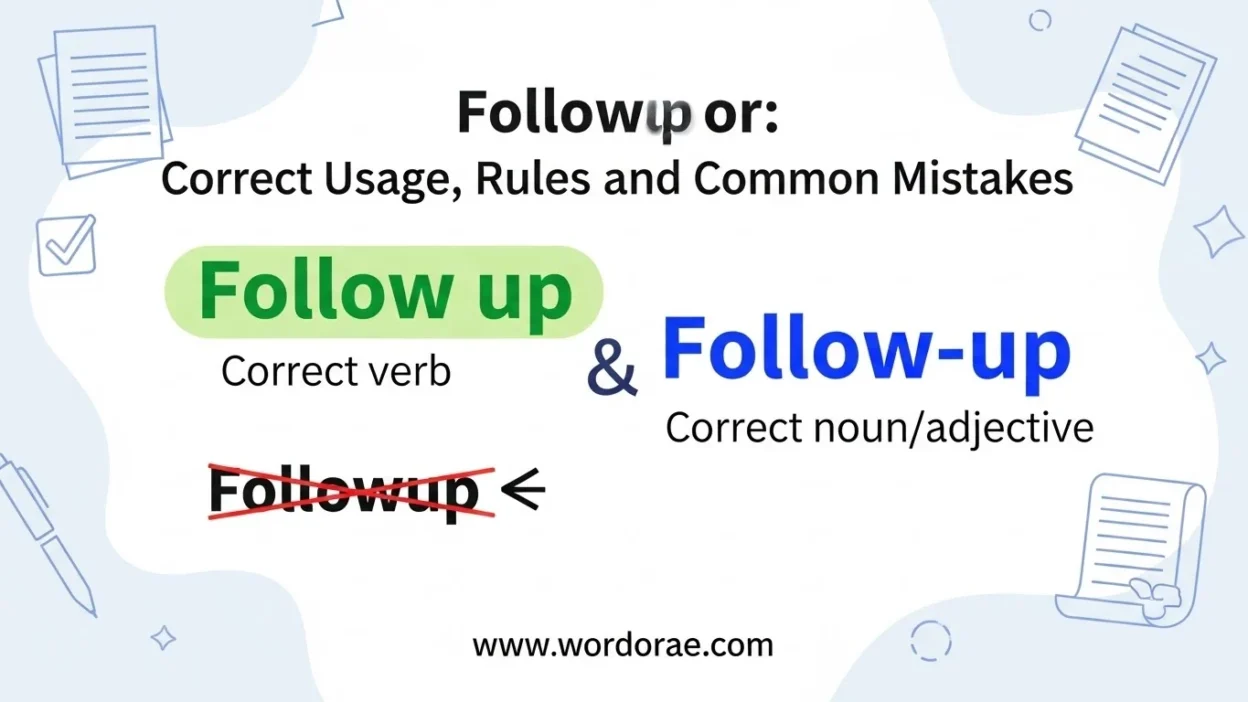 Followup or Follow Up