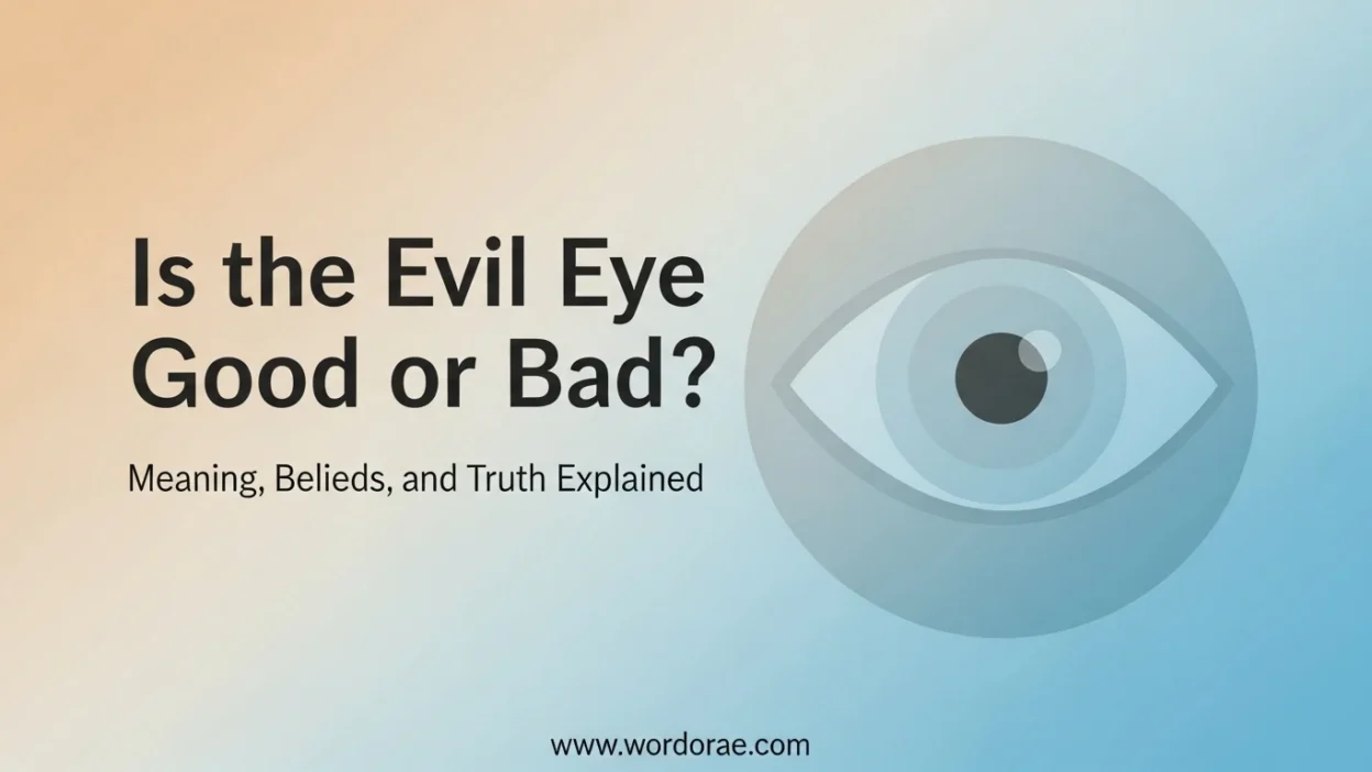 Is the Evil Eye Good or Bad