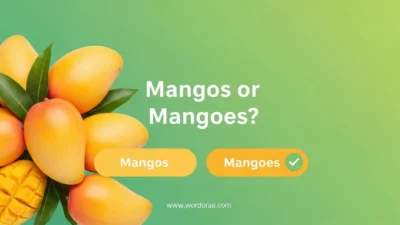 Mangos or Mangoes