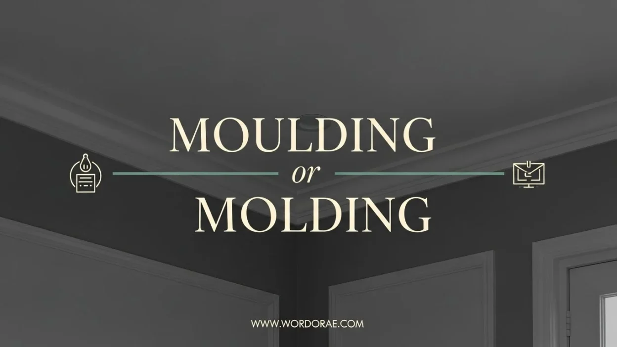 Moulding or Molding