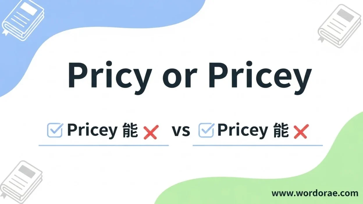 Pricy or Pricey