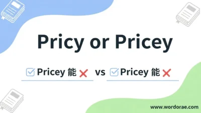 Pricy or Pricey