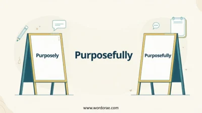 Purposely or Purposefully