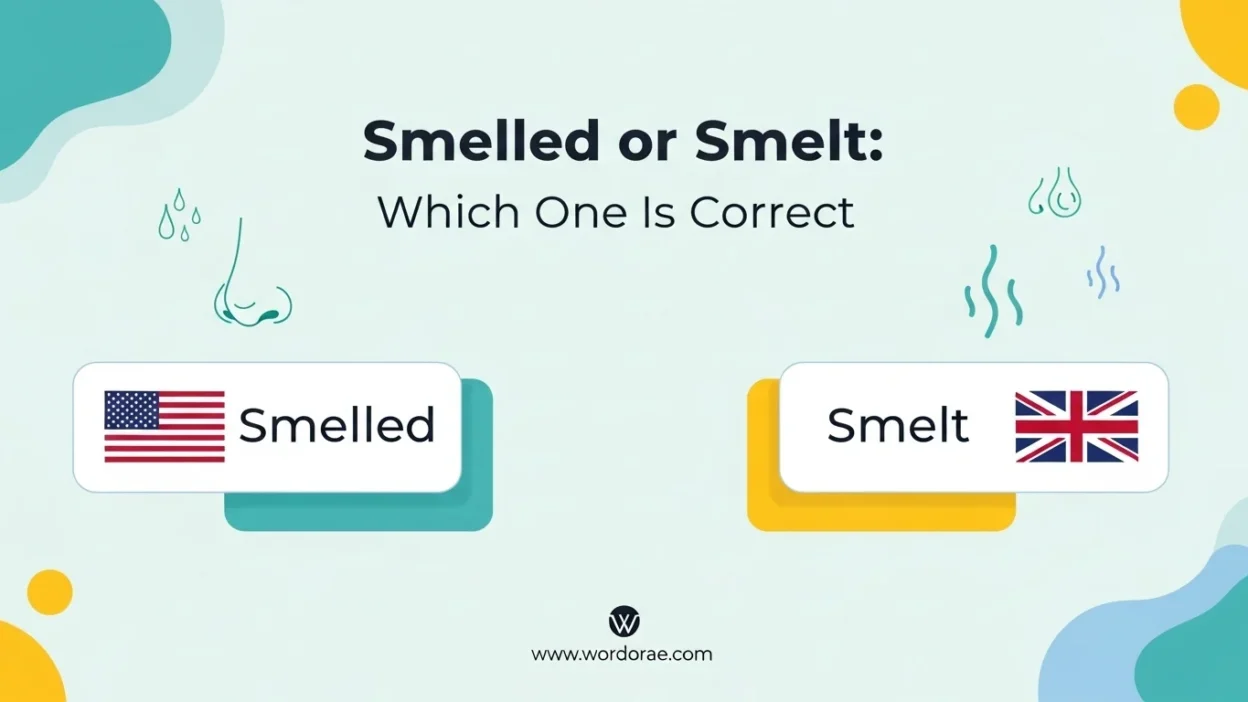 Smelled or Smelt