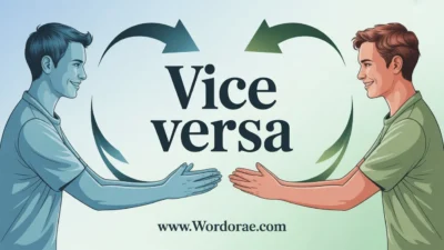 Vice Versa or Visa Versa