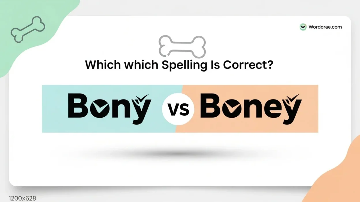 Bony or Boney