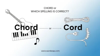 Chord or Cord