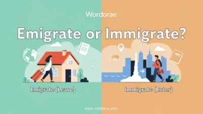Emigrate or Immigrate