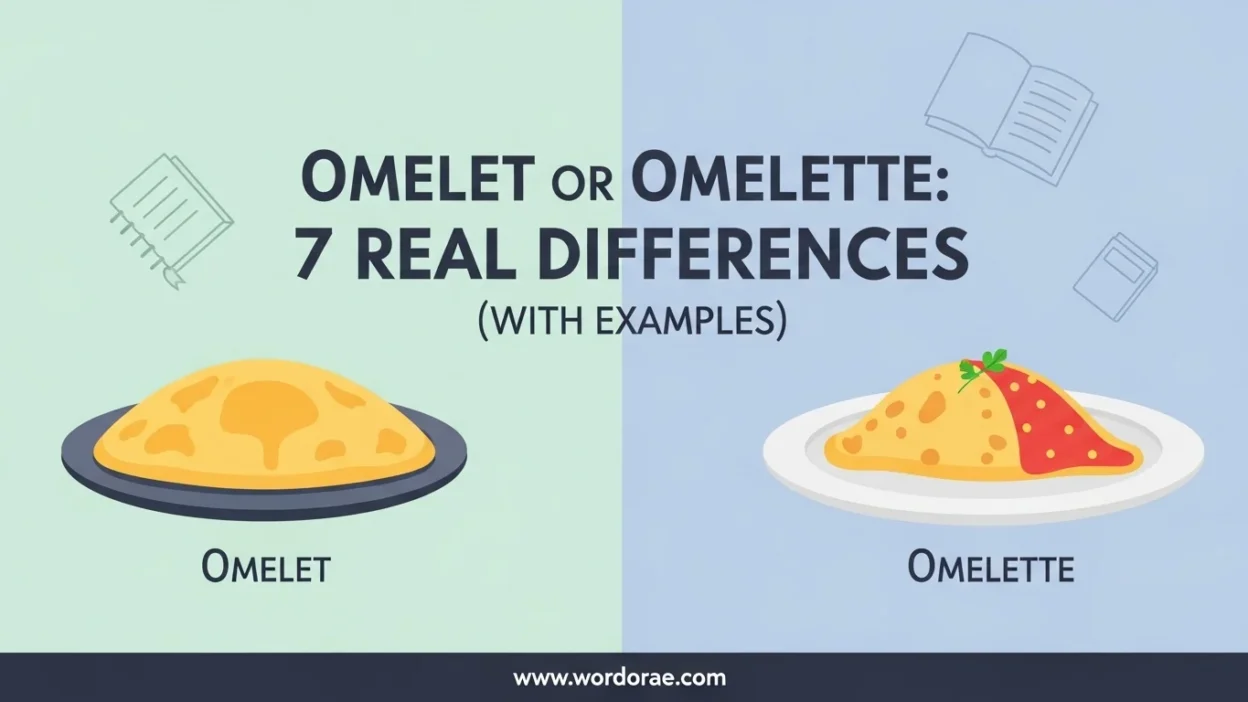 Omelet or Omelette