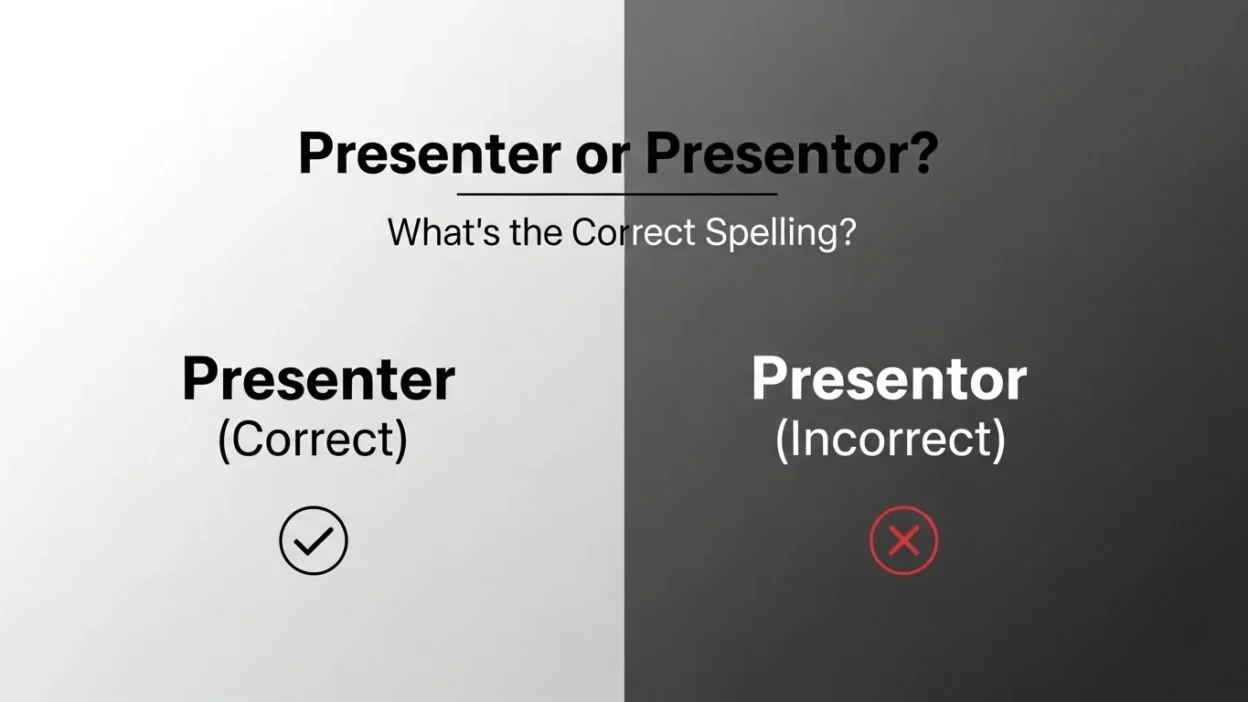 Presenter and Presentor