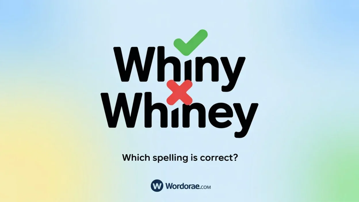 Whiny or Whiney